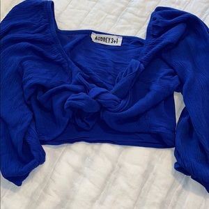Blue top